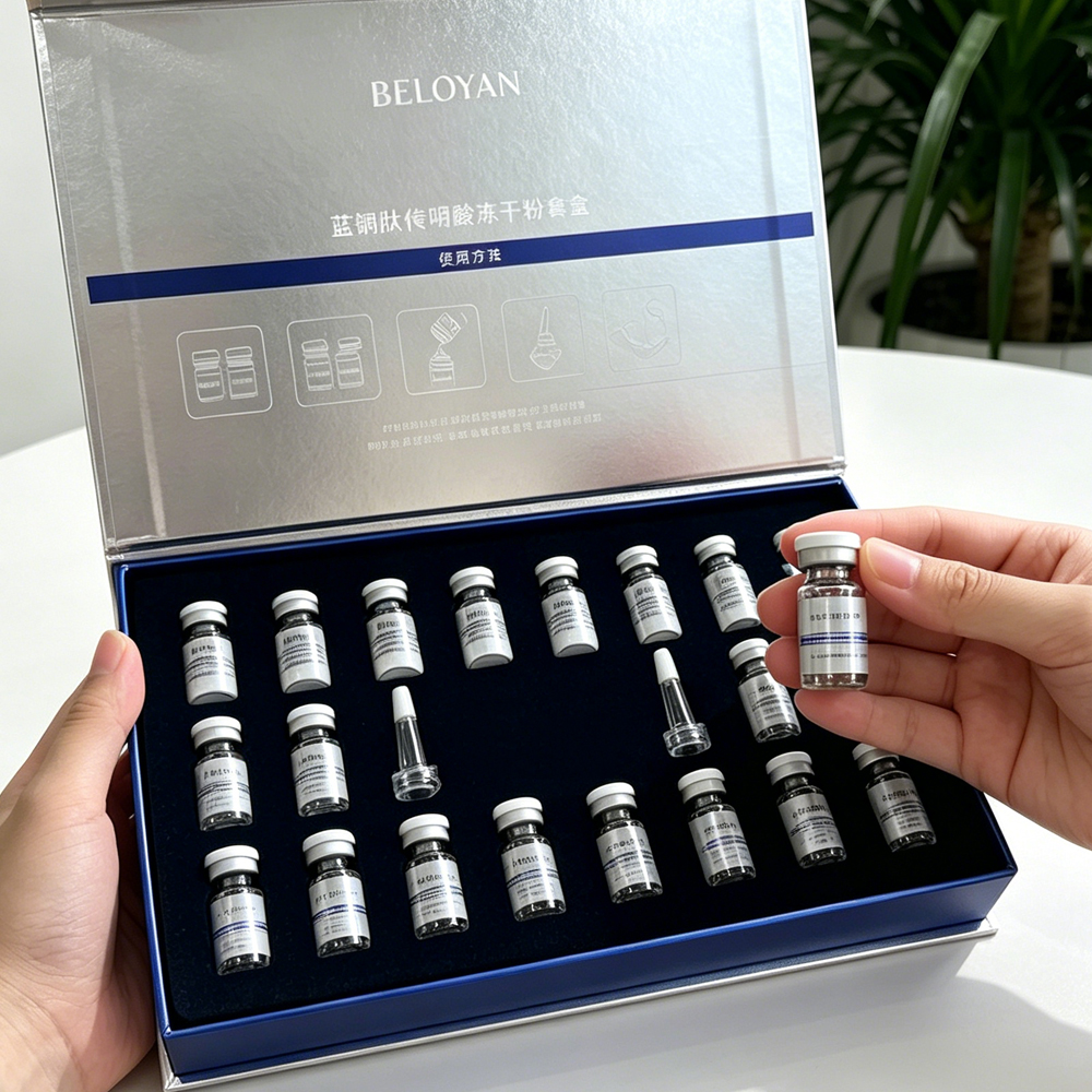 Valerian Root Capsule - Blue Copper Peptide GHK-Cu Freeze-Dried Powder