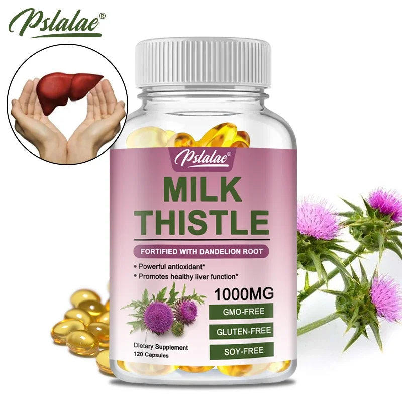 Milk Thistle Silymarin - Premium Milk Thistle Supplement 1000mg Silymarin