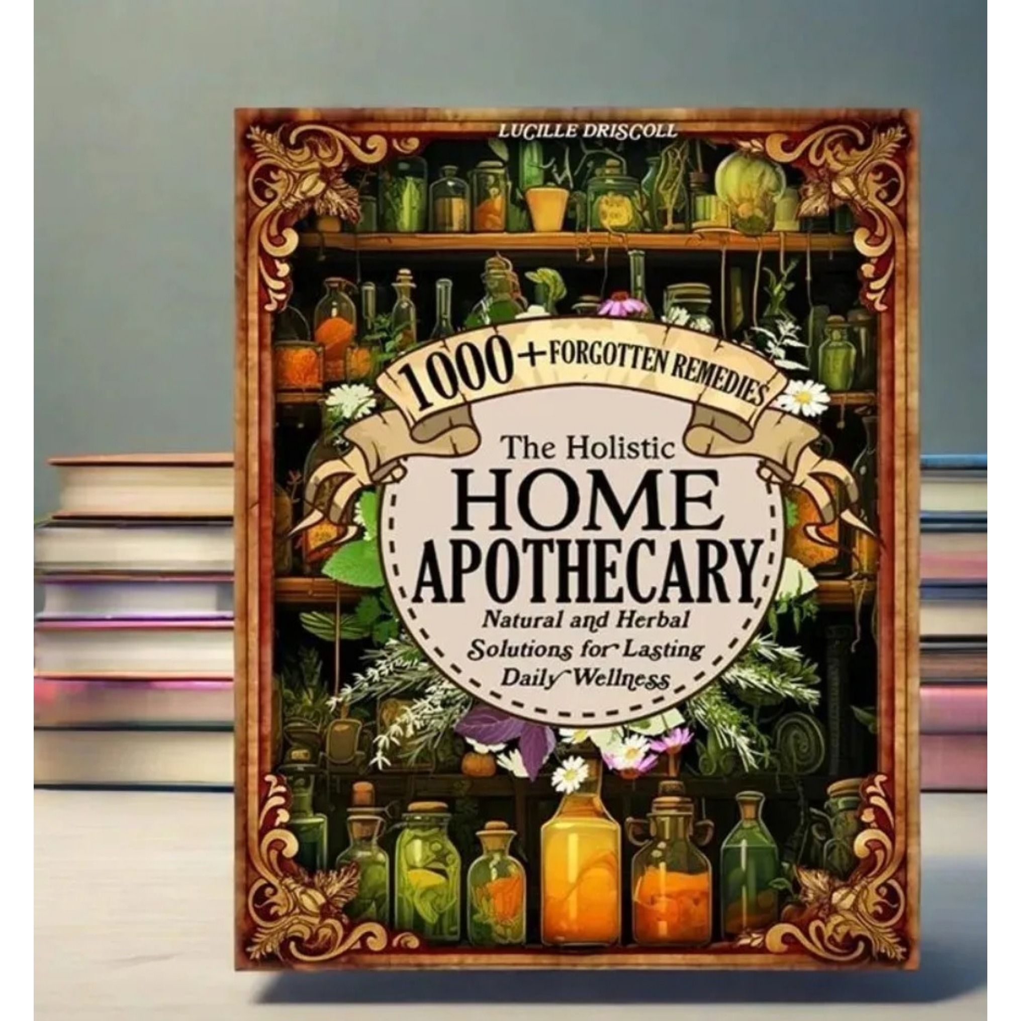 Herbal Wellness Remedy - 1000+ Forgotten Apothecary Recipes Remedies Book,