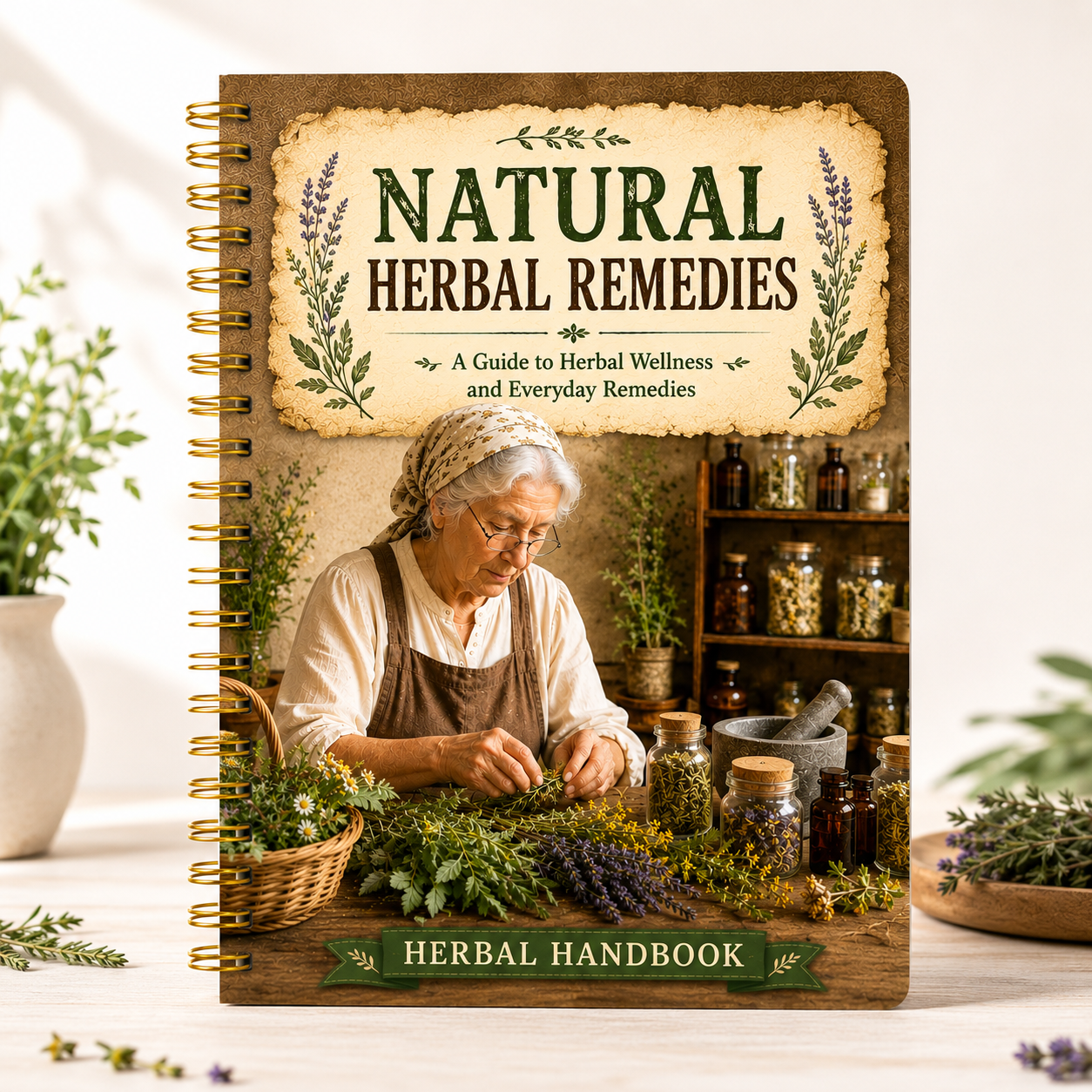 Natural Herbal Remedies Handbo - Herbal Wellness Remedy 评论和价格