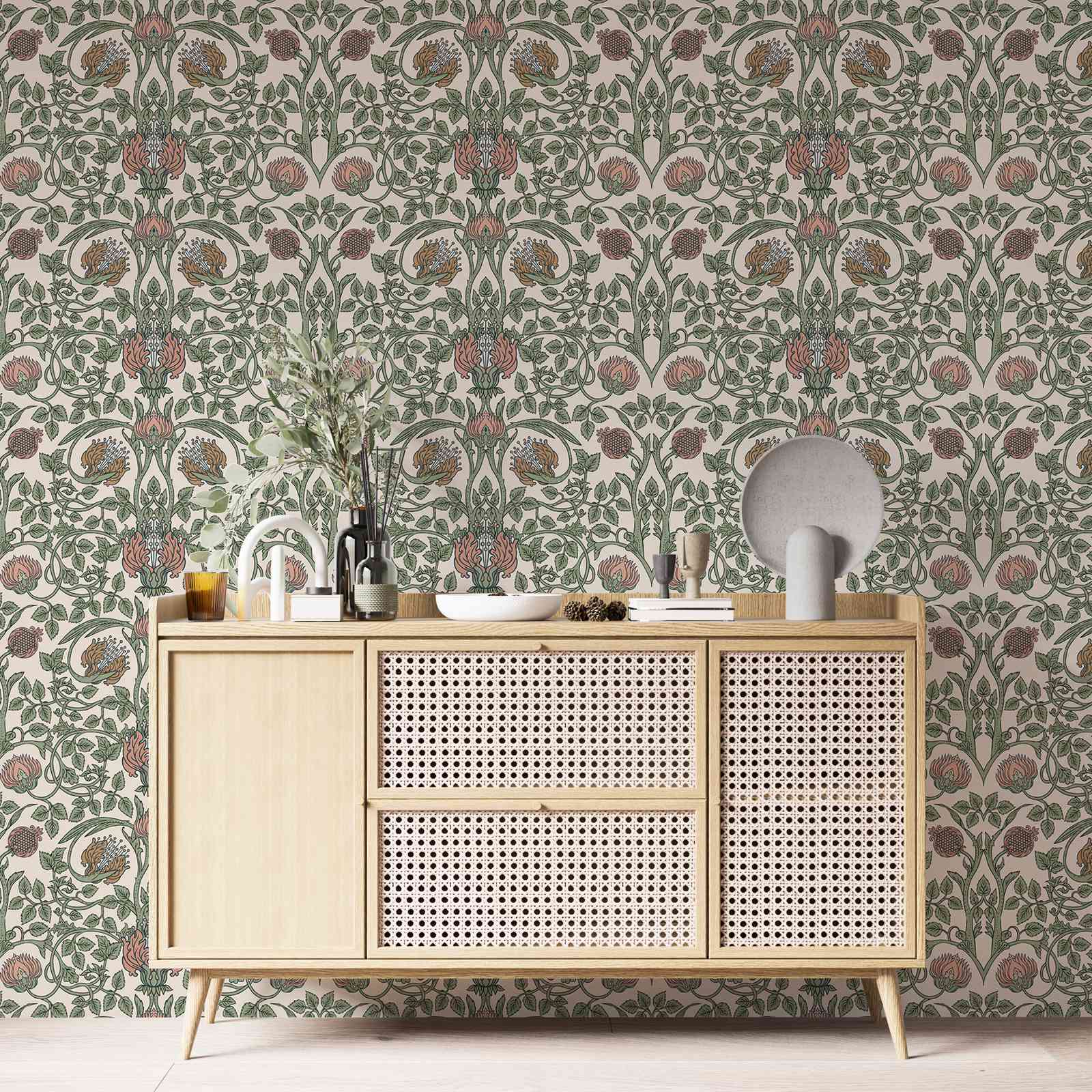 Green Medicine And Herbal Wall - Herbal Wallpaper 评论和价格