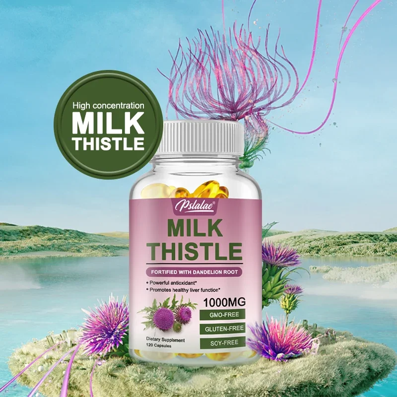 Premium Milk Thistle Supplemen - Milk Thistle Silymarin 评论和价格