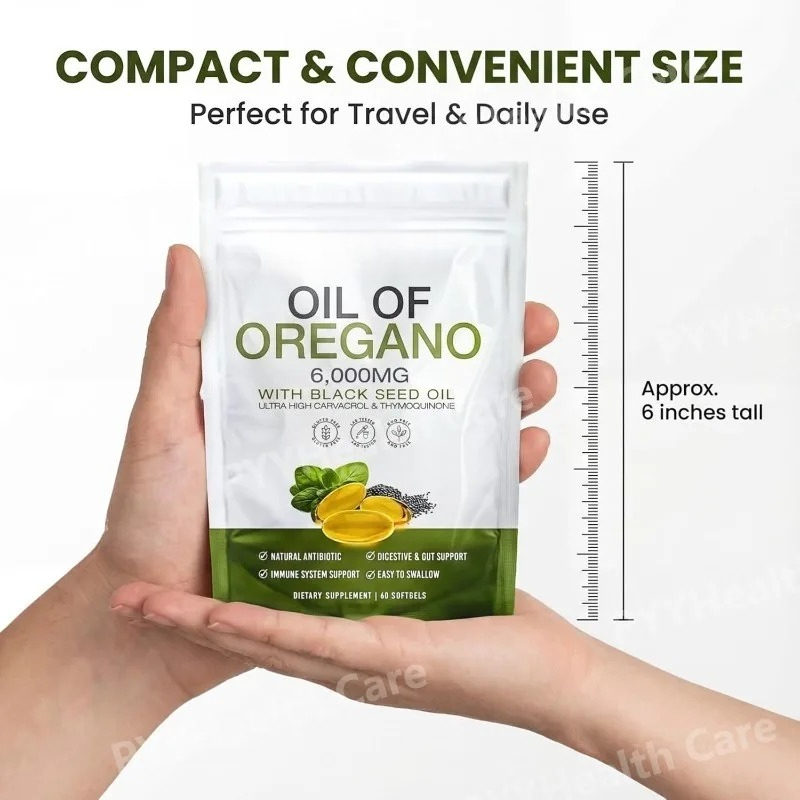 Oregano Oil with Black Seed Oi - Herbal Wellness For You 评论和价格