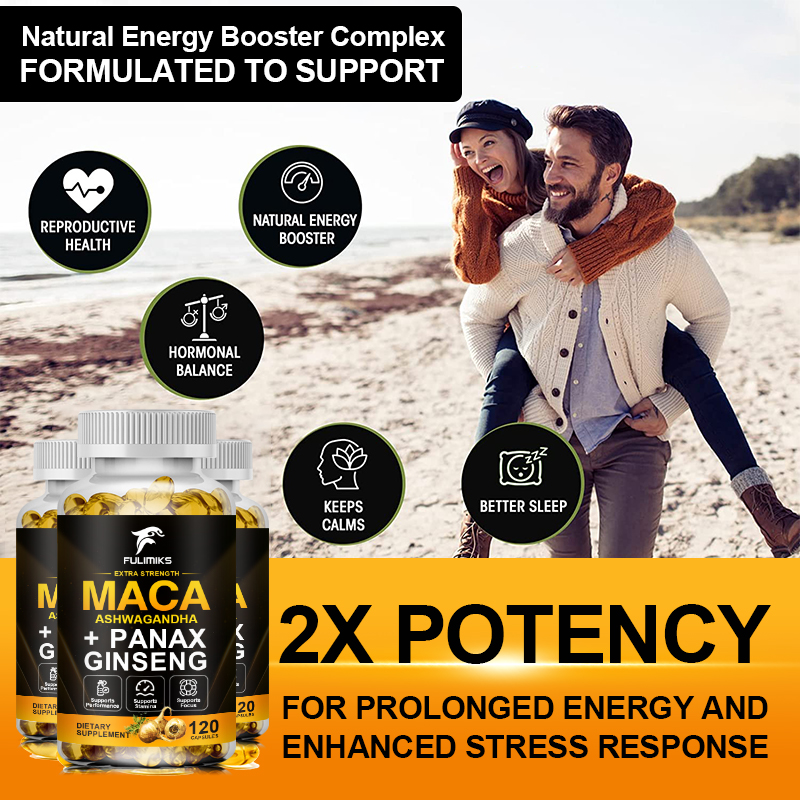 Premium Maca Ashwagandha Capsu - Valerian Root Capsule 评论和价格