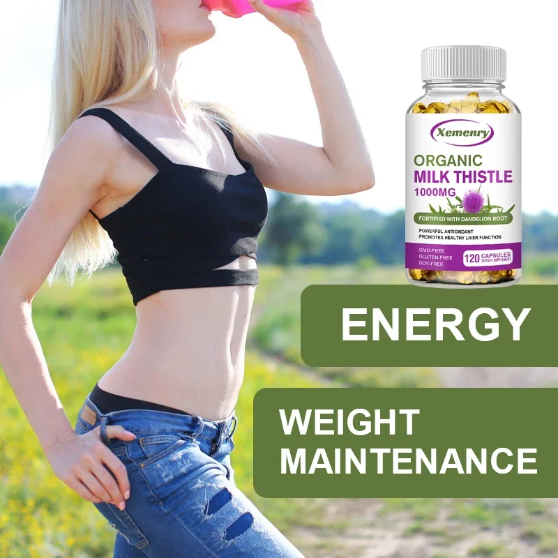 Milk Thistle Capsules 1000 Mg  - Milk Thistle Silymarin 评论和价格