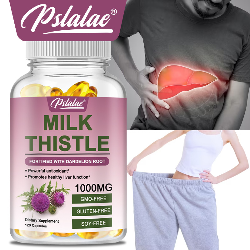 Natural Milk Thistle Supplemen - Milk Thistle Silymarin 评论和价格