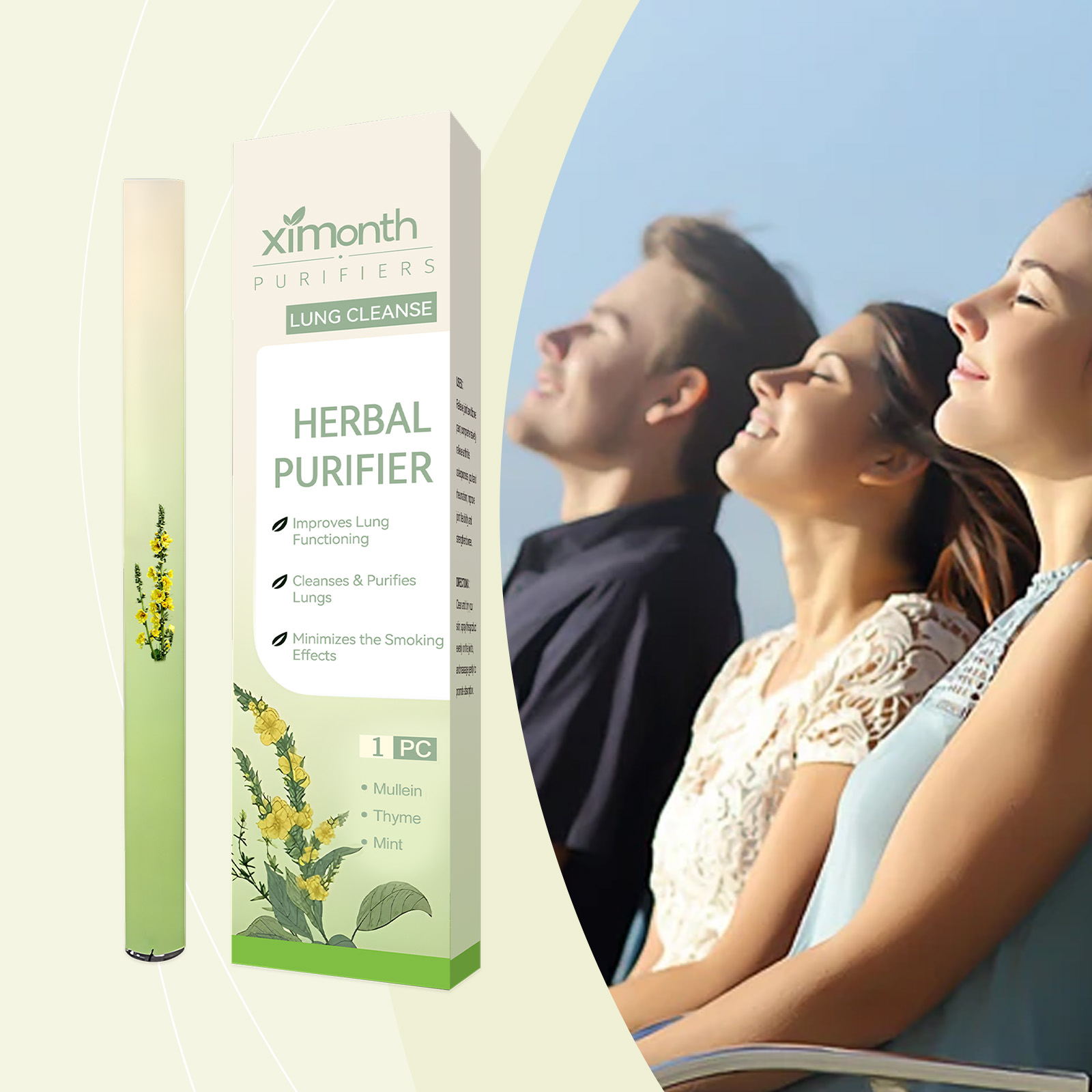 Natural Herbal Breathing Stick - Herbal Wellness For You 评论和价格