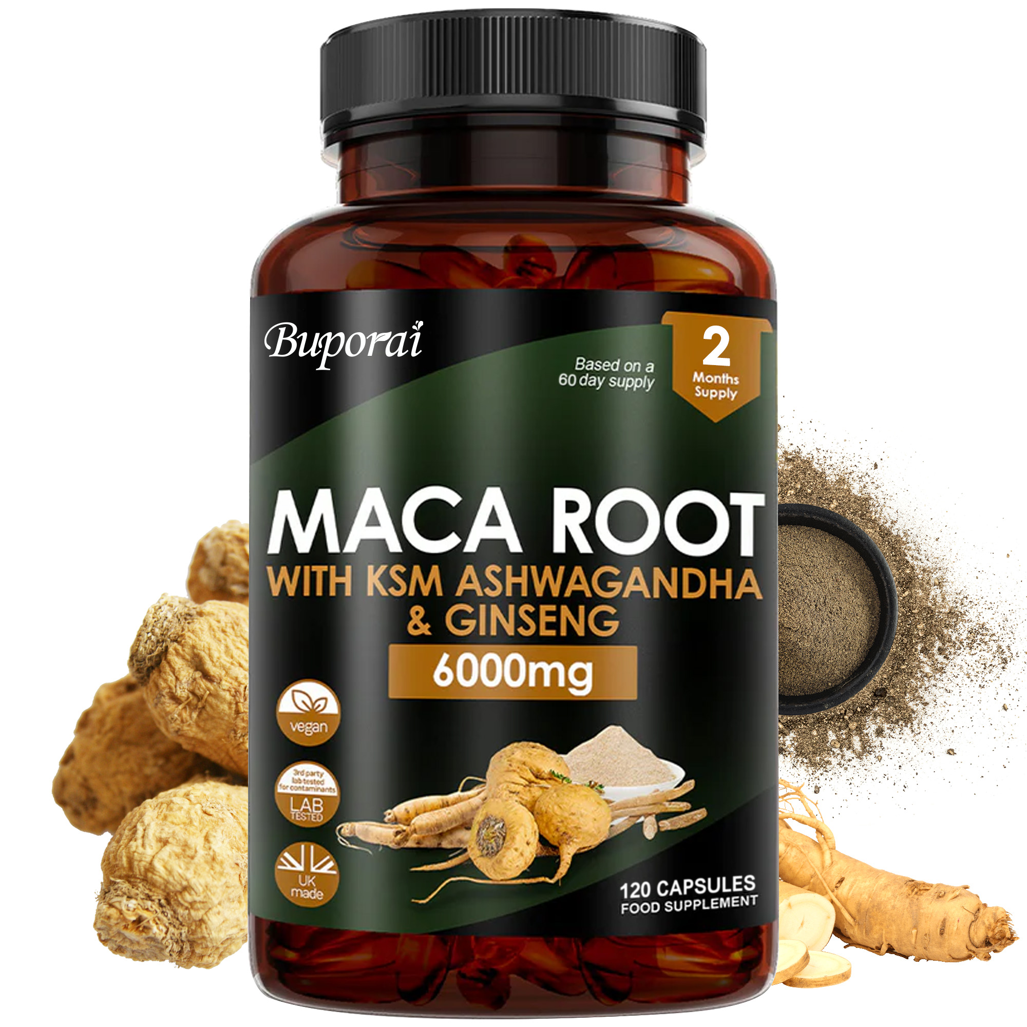 Maca Root Supplement - Improve - Valerian Root Capsule 评论和价格