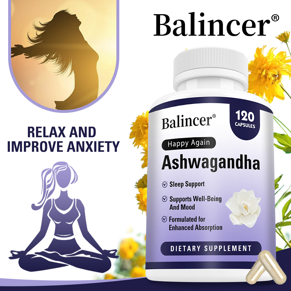 Ashwagandha Capsules, Stress R - Herbal Wellness For You 评论和价格