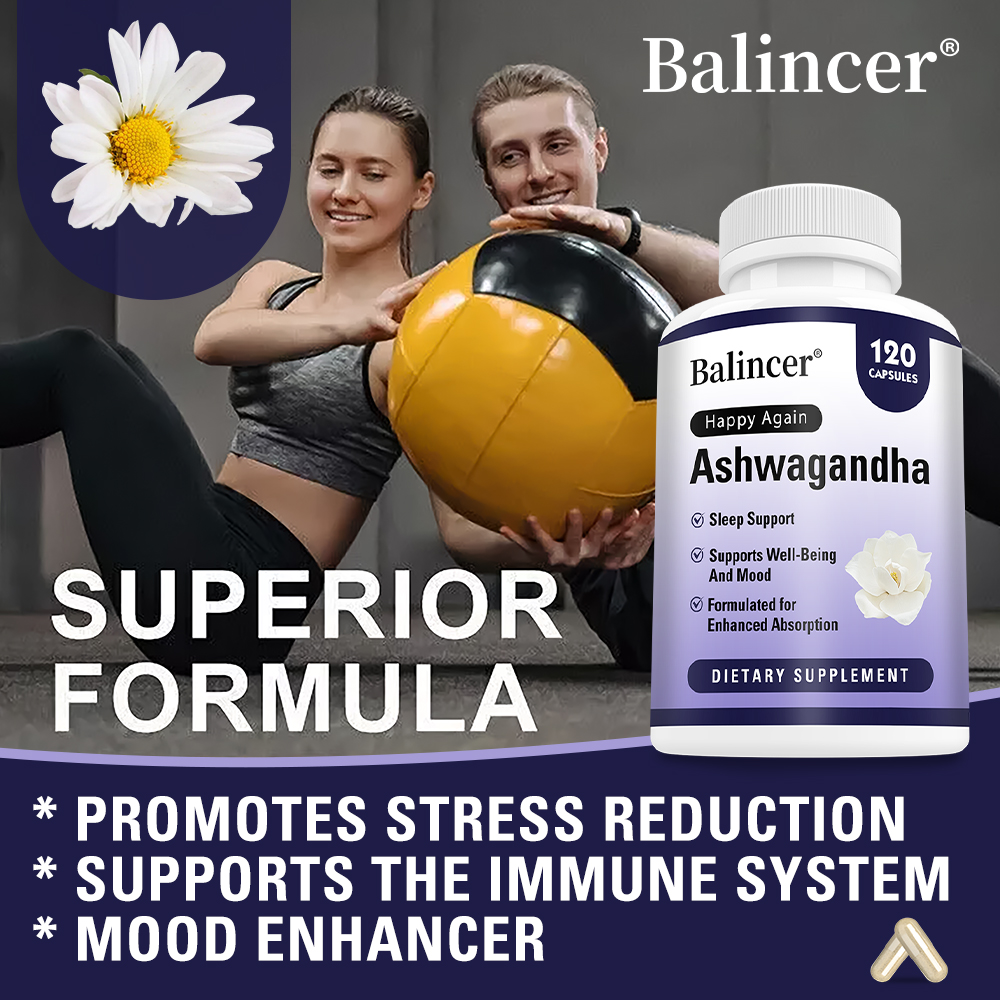Ashwagandha Capsules, Stress R - Herbal Wellness For You 评论和价格