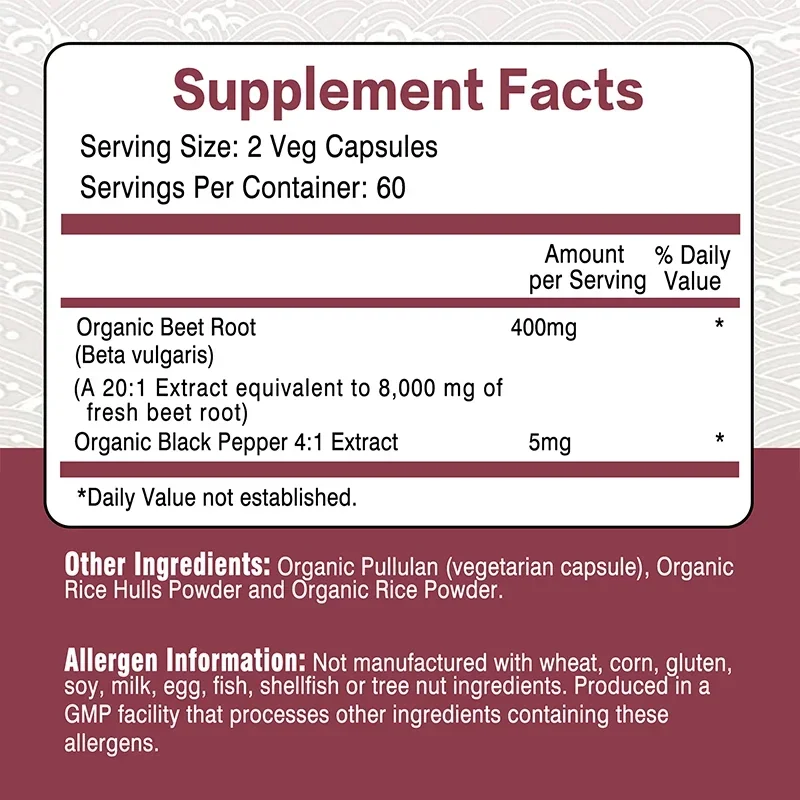 Beet Root Capsules - Supports  - Valerian Root Capsule 评论和价格
