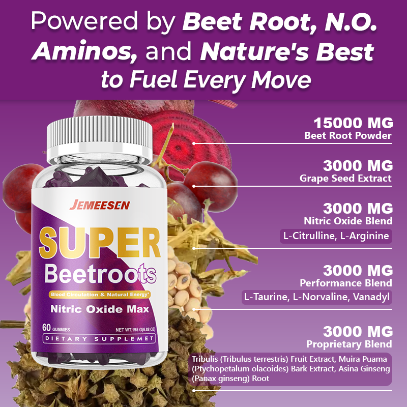 Nitrate Power Gummies - Beet R - Valerian Root Capsule 评论和价格