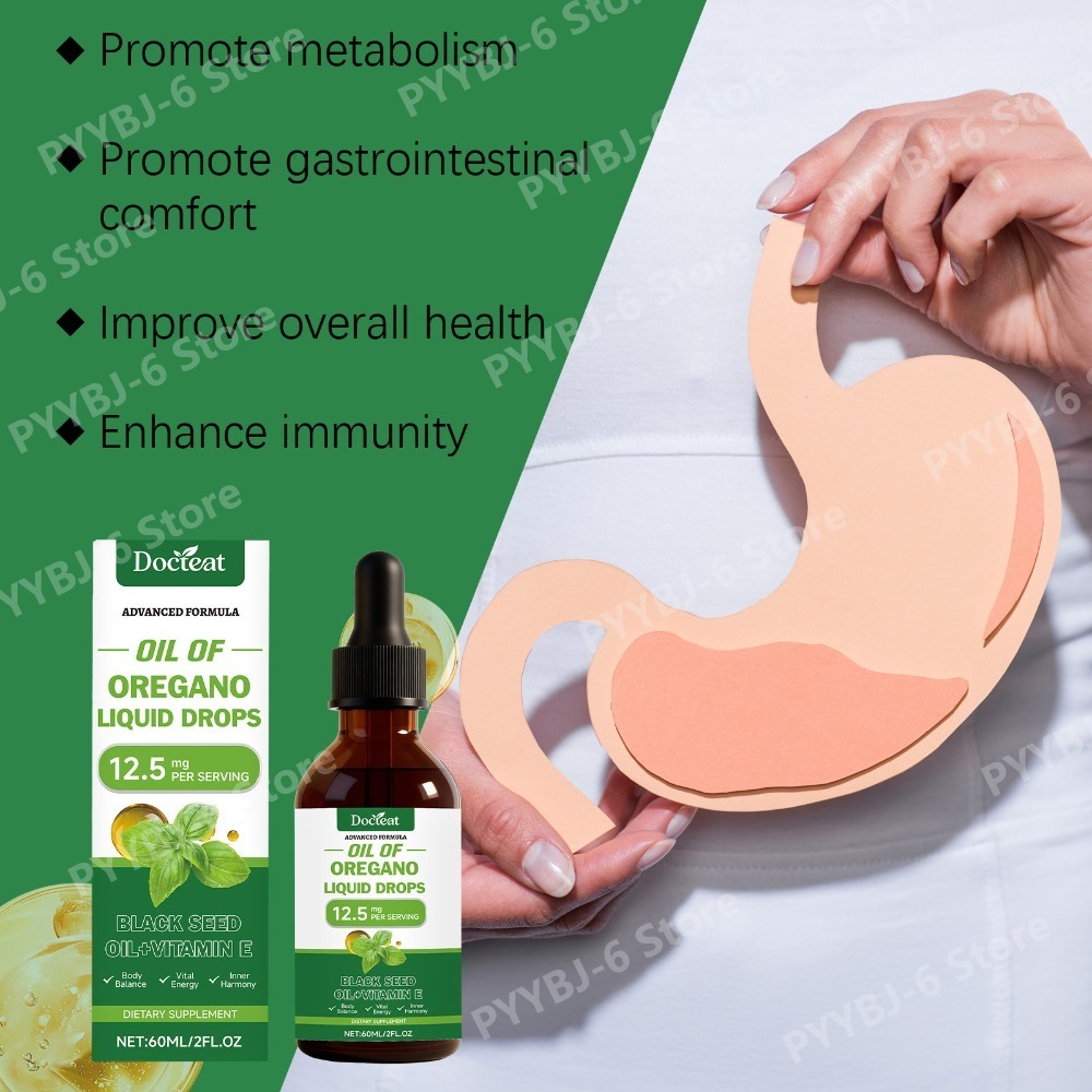 Oregano Oil Liquid Drops 60ml  - Herbal Wellness For You 评论和价格