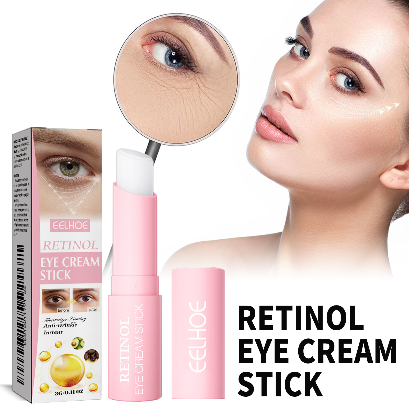 Retinol Eye Cream Stick Liftin - Milk Thistle Silymarin 评论和价格