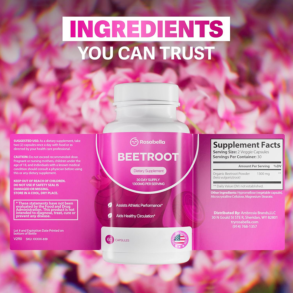 Organic Beet Root Capsules - 1 - Valerian Root Capsule 评论和价格