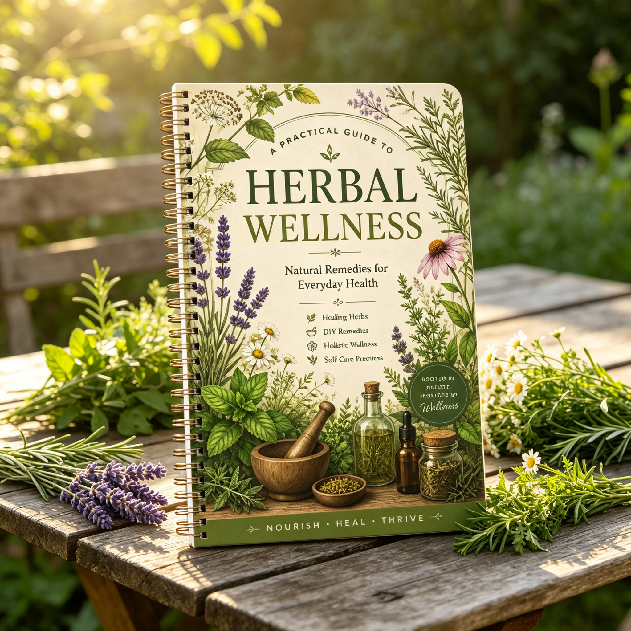 Herbal Remedies Journal A5 Spi - Herbal Wellness Remedy 评论和价格