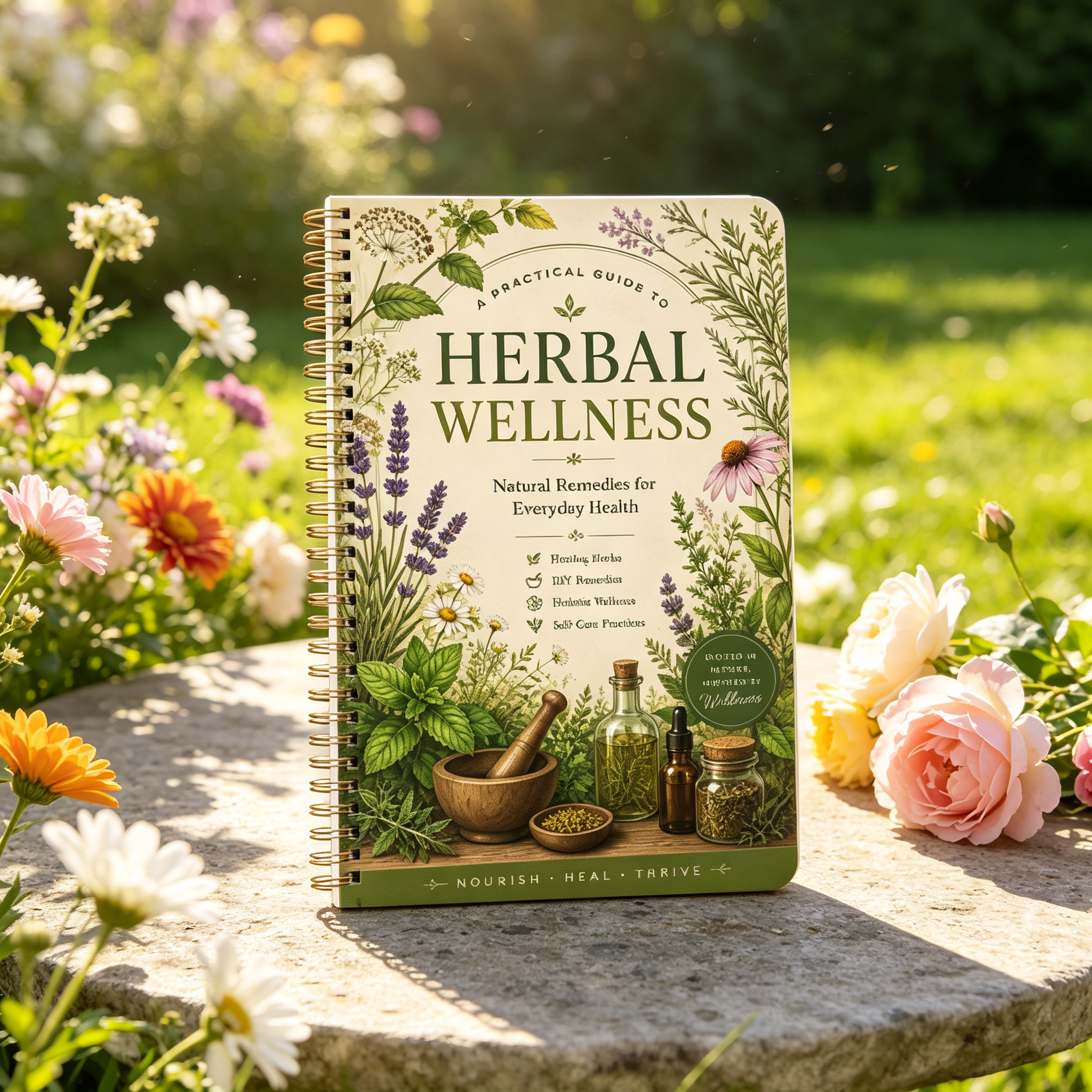 Herbal Remedies Journal A5 Spi - Herbal Wellness Remedy 评论和价格