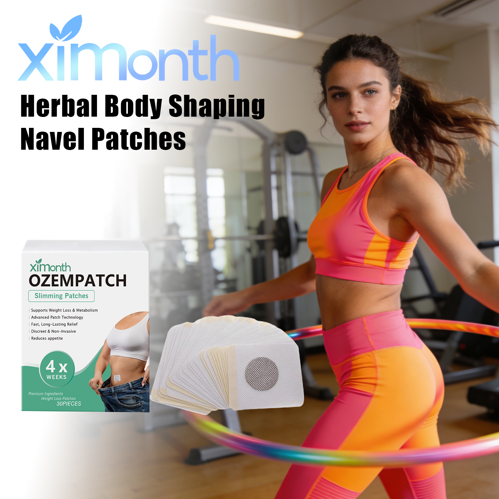 Ximonth Body Shaping Patches I - Herbal Wellness For You 评论和价格