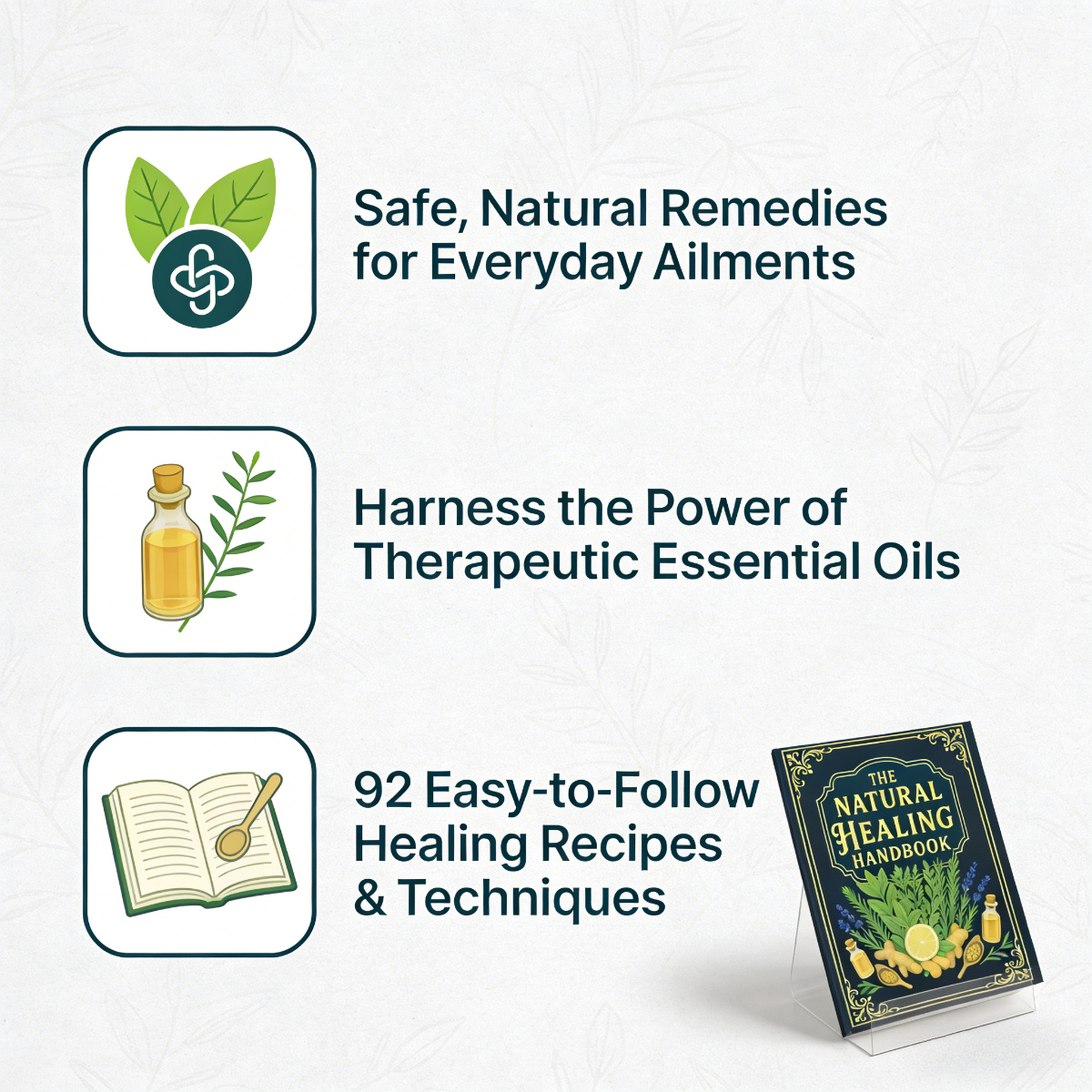 The Natural Healing Handbook:  - Herbal Wellness Remedy 评论和价格