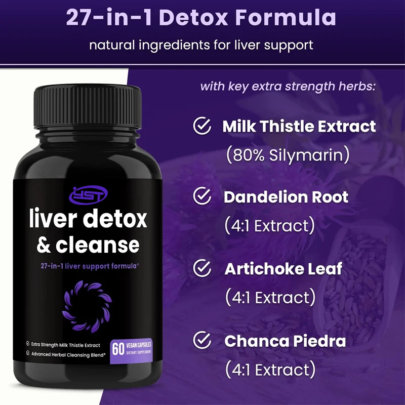 Liver Cleansing, Detoxificatio - Milk Thistle Silymarin 评论和价格